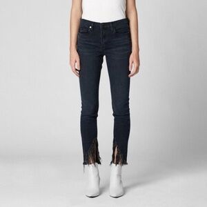 NWT Blank NYC The Bond Mid Rise Skinny Jean 25